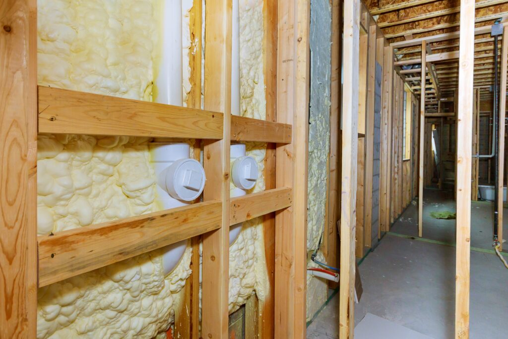 wall a basement