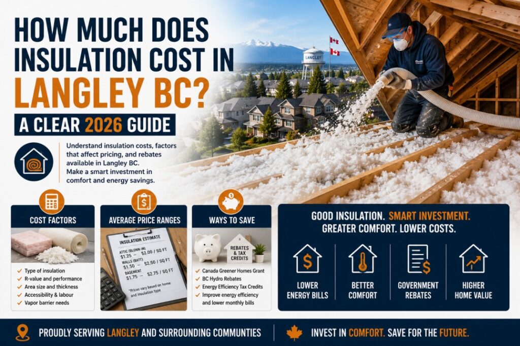 How Much Does Insulation Cost in Langley BC? A Clear 2026 Guide