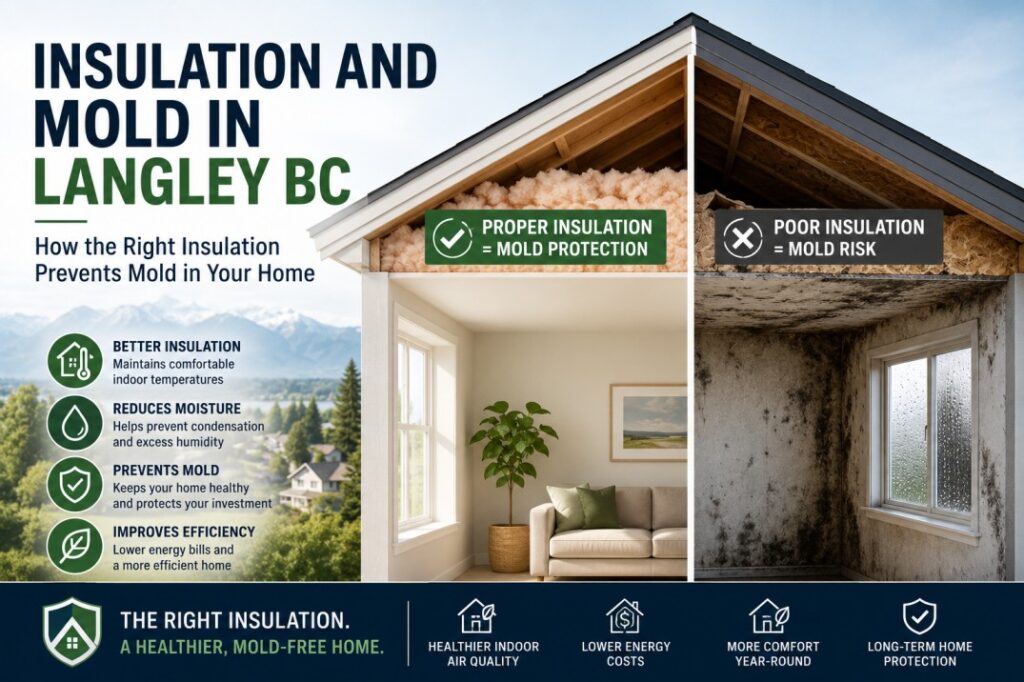 Insulation and Mold Prevention in Langley BC | Western Insulation Guide