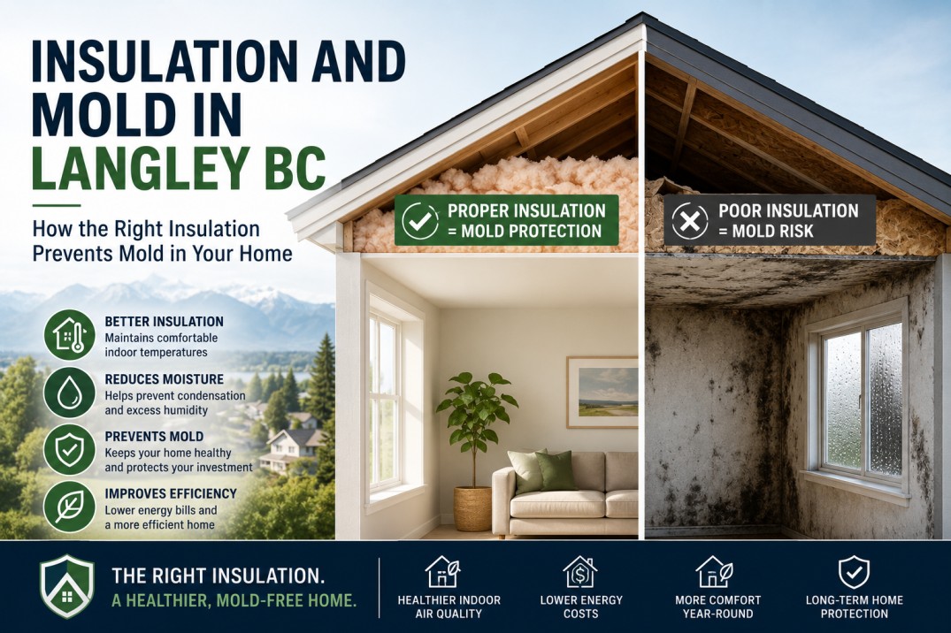 Insulation and Mold Prevention in Langley BC | Western Insulation Guide